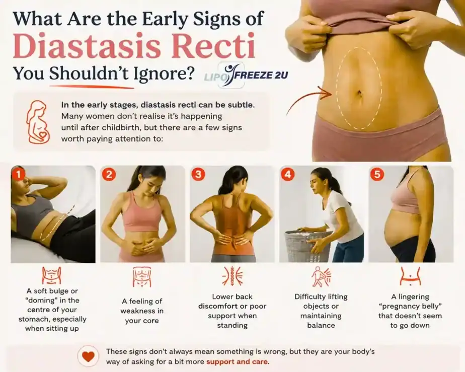 What Are the Early Signs of Diastasis Recti You Shouldn’t Ignore Milton Keynes?